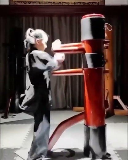 Wing Chun Dummy Form Demonstration #wingchunkungfu