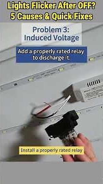 Lights Won’t Fully Turn Off? 5 Fixes to Stop LED Afterglow