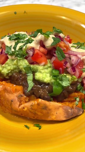 Stuffed sweet potato | Dr. Vegan
