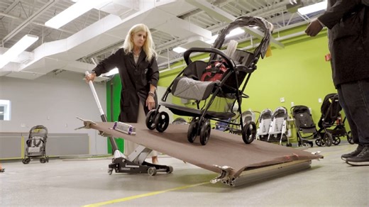Safety warning: Zoe Traveler stroller tipped in Consumer Reports test