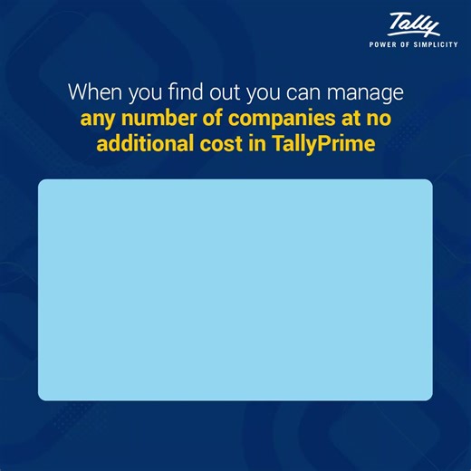 With TallyPrime, you can access your business reports from your web browser with feature-based security. To know more, visit the link. https://bit.ly/3lRtcHg #TallyPrime #BusinessManagement #Business #Software | Tally Solutions Africa
