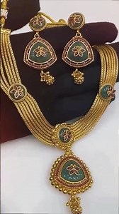 Necklace designs in gold | Gold chain necklace designs for women | new collection gold necklace