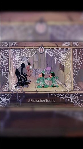 The Cobweb Hotel #fleischerstudios #cobwebhotel #animation