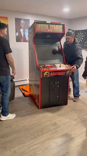 Moving a Mortal Kombat Arcade Machine Like It’s 1992 🕹️💪