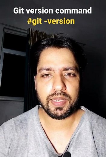 Git version command | how to check git version ? | git