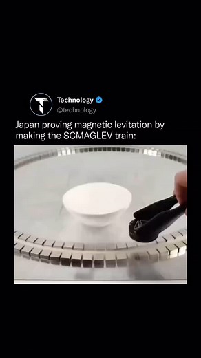Japan has demonstrated the power of magnetic levitation with the development of the SCMAGLEV train. Using superconducting magnets, it hovers above the tracks, eliminating friction and achieving speeds over 375 mph (600 km/h). This groundbreaking technology promises faster, smoother, and more energy-efficient transportation for the future. via: @thespace192 #science #technology #explore #reels #japan | Technology