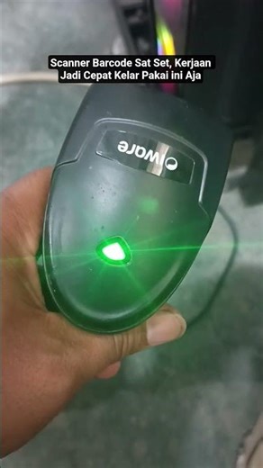 Scanner Barcode Sat Set Dengan Produk Ini, Kerjaan Jadi Cepat Kelar #scannerbarcode #barcode