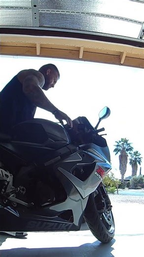 Pre-trip Inspection... #gsxr1000 #motivational #arizona #viral #roadtrip #bikelife #motorcycle