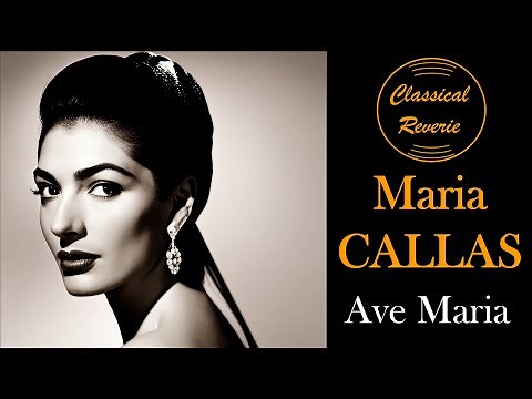 SCHUBERT - Ave Maria, Maria Callas | Best Classical Music ♫