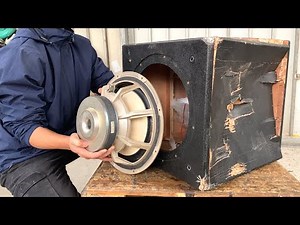 Restoration subwoofer JBL 1200W // Restore a more perfect life