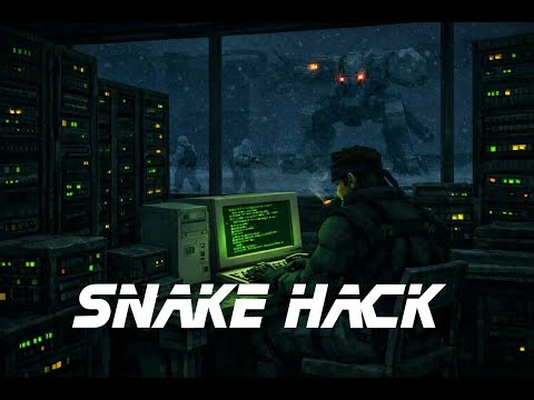 SNAKE HACK — Stealth Server Room Typing ASMR Ambience #1