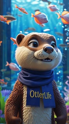OtterLife 🦦 Daily 3D Animated Otter Adventures Cute & Fun Shorts