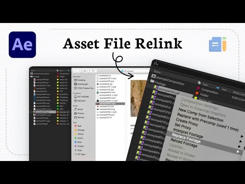 How to relink files in After Effects (Clip Reconnect)