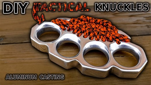 Create your own aluminum knuckles