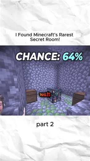 Exploring Minecraft's Rarest Secret Room Revealed!