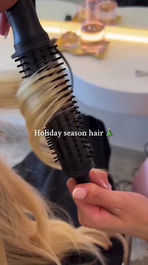 Achieve the Ultimate Blonde Blowout with GHD Rise Volumising Hot Brush