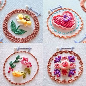 4 Exclusive Hand Embroidery Designs #foryou #video #viral #new #stitch | Embroidery Skills ideas