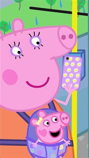 Evie's First Bus Ride #PeppaPig #Shorts