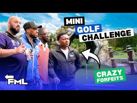 MINI GOLF CHALLENGE!!! SPECS GONZALEZ VS MILES VS JORDY VS TEGO!!! | FROM MY LEFT TEAM BUILDING