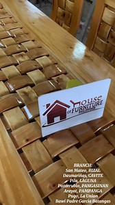 WE ARE OPEN NOW🥰❤️ MONDAY TO SATURDAY 8AM - 6 PM CHOICES OF WOOD: MAHOGANY,ACACIA,GMELINA DIRECT PAGAWAAN✅️ MADE OF SOLID WOOD💯 LEGIT AND TRUSTED💯 MESSAGE US NOW🥰 BRANCH: San Mateo, RIZAL Dasmariñas, CAVITE Pila, LAGUNA Pozorrubio, PANGASINAN Arayat, PAMPANGA Pugo, La Union Bawi Padre Garcia Batangas #highlight #modernfurniture #DIRECTPAGAWAAN #housefurniture #interiordesign #WoodenFurniture #forsale #furnituremaker #furnitureforsale #localbusiness #furniturestore #wood #repeatorder #solidwo