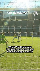 When Tim Krul made the joint-most saves in a Premier League match🧤 Wishing you all the best in retirement, Tim! | Premier League