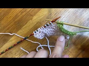 I cord bind off using double pointed needles