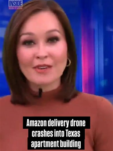 Cesarina Johnson heard a buzz outside her window and started recording the Amazon delivery drone. The drone crashed into her apartment building in Richardson, Texas. Johnson spoke with Inside Edition. The drone was Amazon's new Prime Air drone. It weighs 80 pounds. The drone is equipped with cameras and promises fast same-day delivery. Amazon says they apologize for any inconvenience and that they are investigating this incident. #Amazon #Prime #Drone #Texas