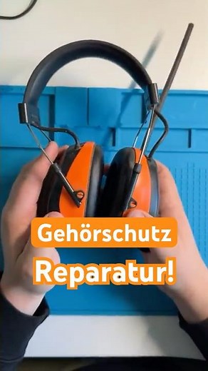 Hearing protection repair cable break at Protear – easy to fix yourself!