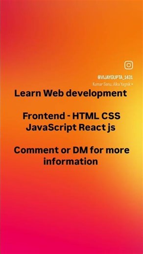 learn web development || #html, #react js #shorts