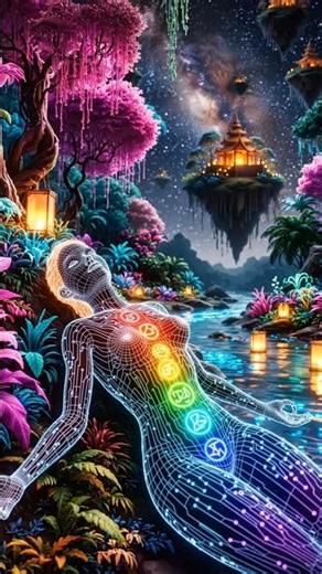 Deep Sleep Chakra Balancing | Healing Frequencies by the Flowing River" #chakra