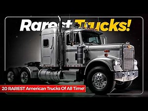 20 RAREST American Trucks Of All Time! You've Never Seen!