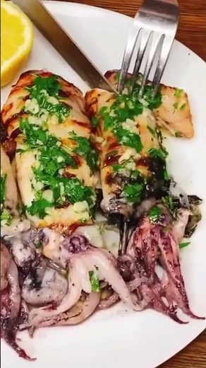 CALAMARES A LA PLANCHA | Receta