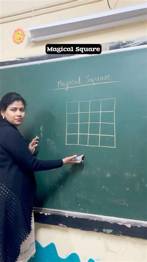 Maths Activity-Magical Square #activity #learning #learningwithfun #mathsactivities #magicalsquare