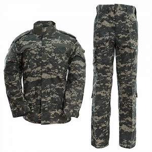 [Hot Item] Acu Uniforms Acu Tactical Men's Combat Uniform Set Shirt and Pants Sets