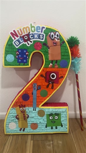 Piñatas Personalizadas de Numberblocks