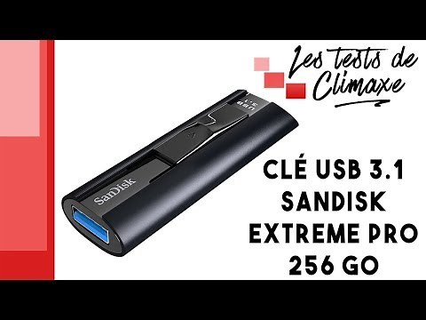 Sandisk Extreme Pro 256 Gb USB 3.1 flash drive review