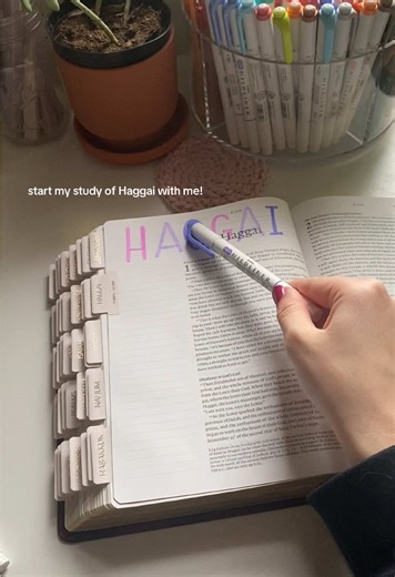 Start Your Bible Study on Haggai Today