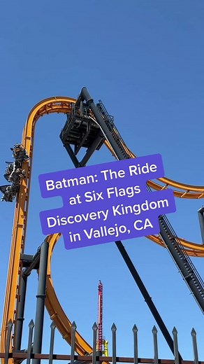 4D Wing Coaster Experience at Six Flags Discovery Kingdom