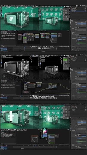 Editable 3D Pack Opening Animation (Blender Template)