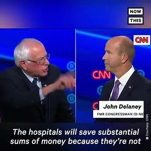13K views · 320 reactions |  Watch Bernie’s best mic-drop moments from the second Democratic debate. “I WROTE THE DAMN BILL” ‘Every credible poll that I have seen has me beating Donald Trump.’ — Bernie Sanders Via NowThis | Carlos Marroquin | Facebook