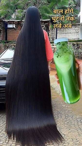 डॉक्टर भी हैरान😱इसे लगाने से बाल होंगे भयकर लम्बे/baal long kaise kare/bal badhane wala tel#haircare