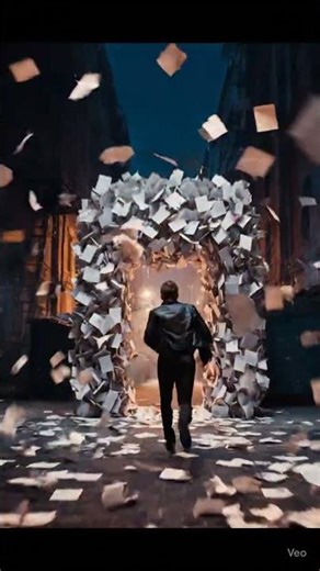 Man Escapes Paper Vortex 😱