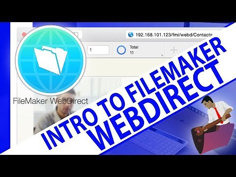 WebDirect Introduction-FileMaker WebDirect-WebDirect Training-WebDirect Videos-FileMaker Training