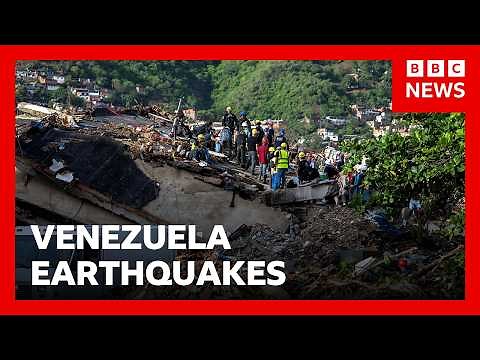 UN says health services under pressure in Venezuela after twin earthquakes | BBC News