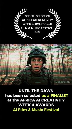 AI Film Festival Finalist 🎬 | Until The Dawn Selected at Africa AI Creativity Week