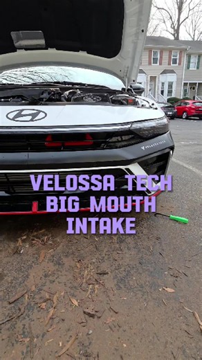 Velossa Tech Big Mouth install on Elantra N — step-by-step guide
