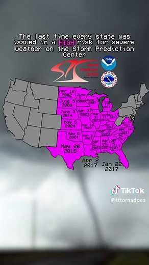 Mapping Tornadoes: Storm Prediction Center Outlook