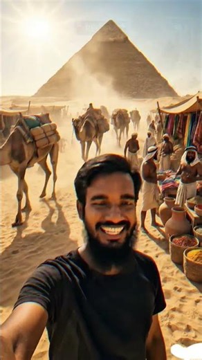 I Time Traveled to Ancient Egypt?! 😱 Pyramid Construction VlogHow Pyramids Were REALLY Built 🔥