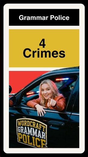 Caught! 4 Grammar Mistakes You're Still Making 🚔