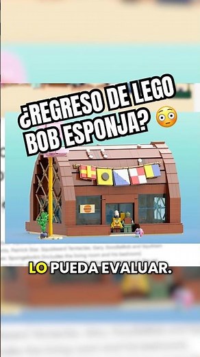 LEGO SPONGEBOB IS BACK 😳.. #lego #legos #spongebob #cartoons